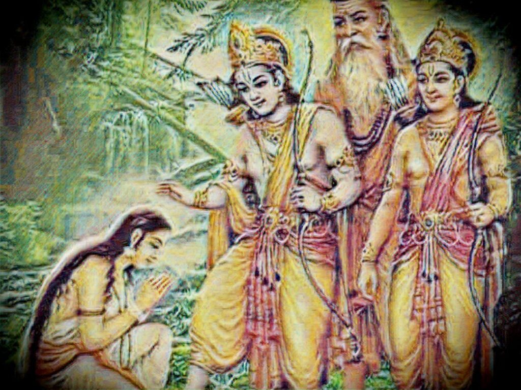 रामायण चौपाई अहिल्या उद्धार